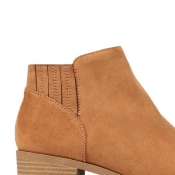 American Rag Women's Tori Fabric Pointed Toe Ankle Fashion Boots Brown Size 11 M - Picture 11 of 12